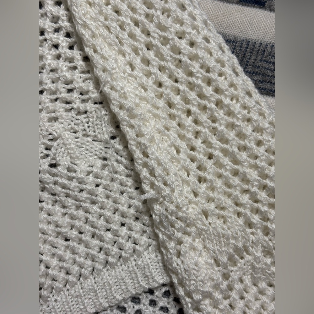 ✨SOLD✨Cupshe Cream Crochet Dress - Picture 6 of 11